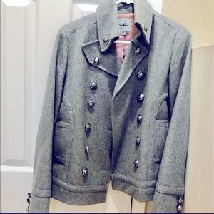 Gray Pea Coat